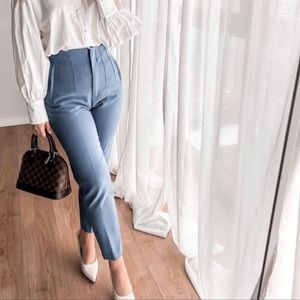 Zara high waist trousers